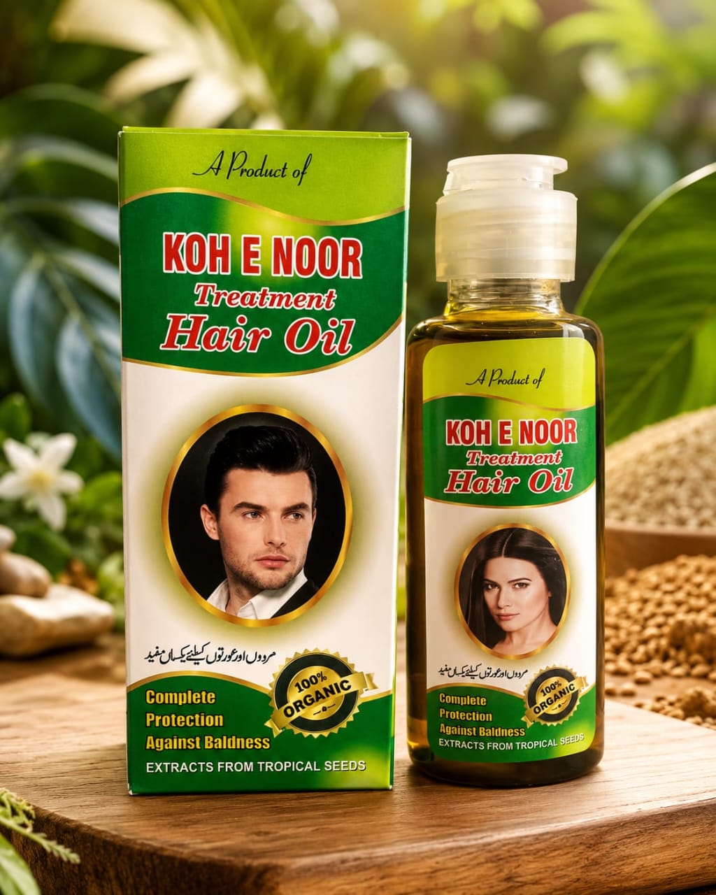 Koh e Noor Treatment Hair Oil – Premium Blend of 16 Natural Oils | 120ml
